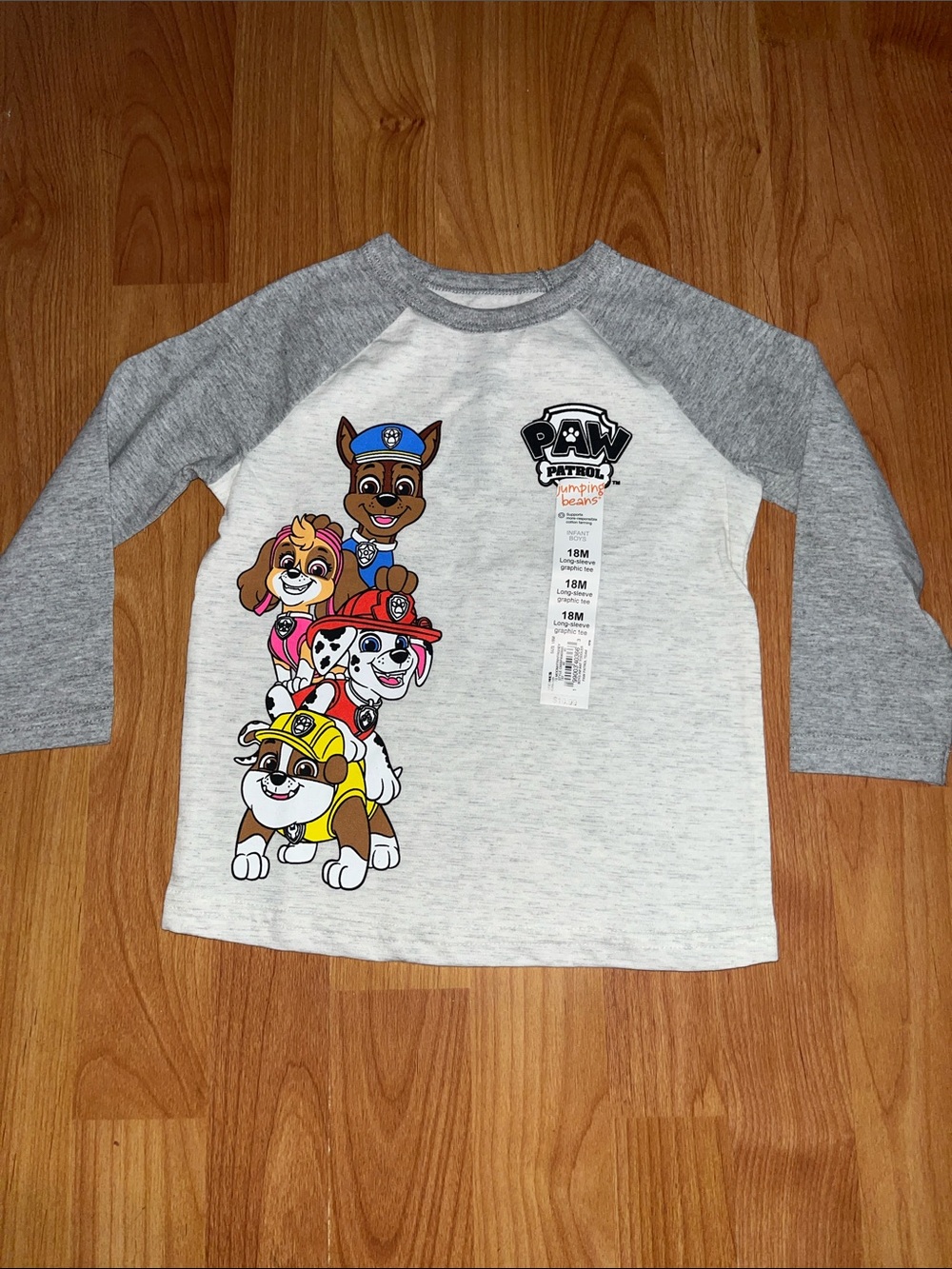 Jumping Beans Paw Patrol Long Sleeve Top